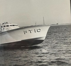 Original ’40 MORRIS ROSENFELD US Navy MOTOR TORPEDO Boat PT-10 SIGNED Photograph