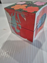 ANDY WARHOL Photo Picture Cube Magic Puzzle D4