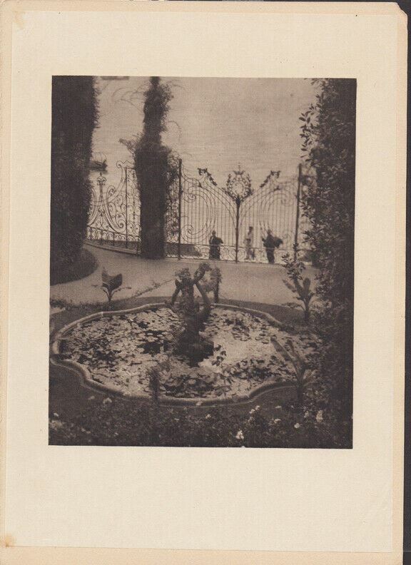 Original 1913 KARL STRUSS » THE OUTLOOK» CAMERA WORK Photogravure Nude