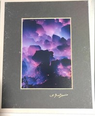 G Brad Lewis Kilauea Volcano Hawaii Photographic Art Print «Lav Art» Signed 24A