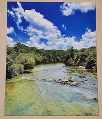 Summertime On The Haw River, NC 16×20 Ltd Ed Signed Gallery Wrapped Canvas