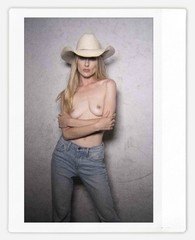 Art nude model Joan Instax Wide Instant Film Print Fujifilm Photo