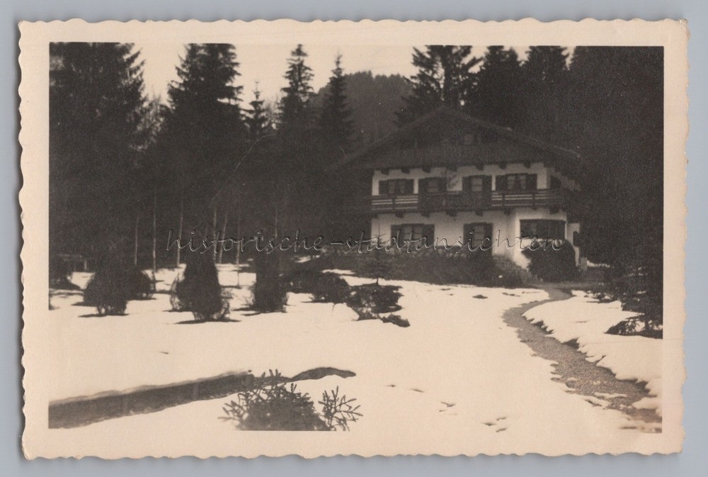Bayrischzell 1942 – Landhaus Winter – Old Photo 1940s
