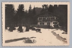 Bayrischzell 1942 – Landhaus Winter – Old Photo 1940s