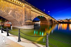 The London Bridge at Night – Lake Havasu City, AZ – Fine Art Photography Prints