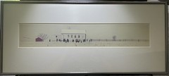 BILL COLEMAN Amish Print # 122 Signed & Numbered 121/300 24″ x 10 1/2″