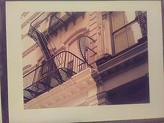 New York City Street Scenes 3 Plaque-Mounted Photographs Architecture and People