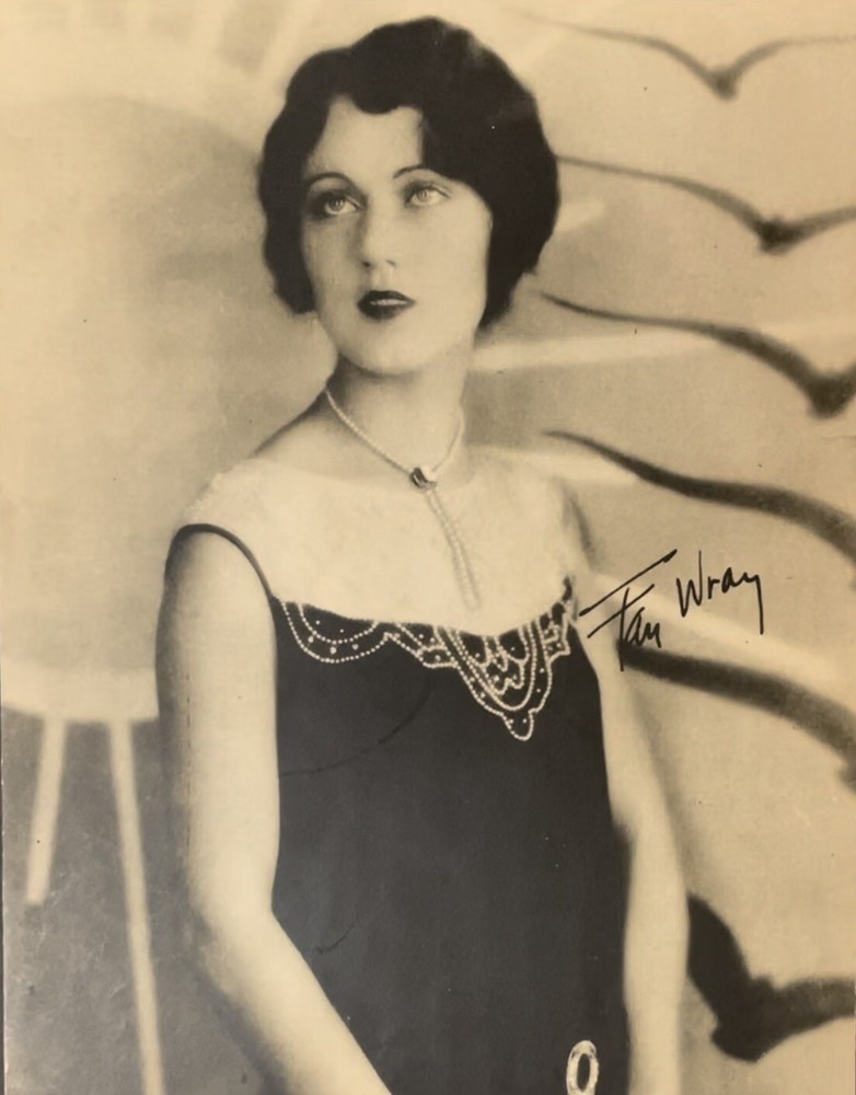 Fay Wray, Alberta Canada, 1907-2004, King Kong Movie Star, 8×10”