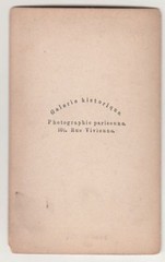 CdV photo Eugène Sue French writer around 1880! (F2221