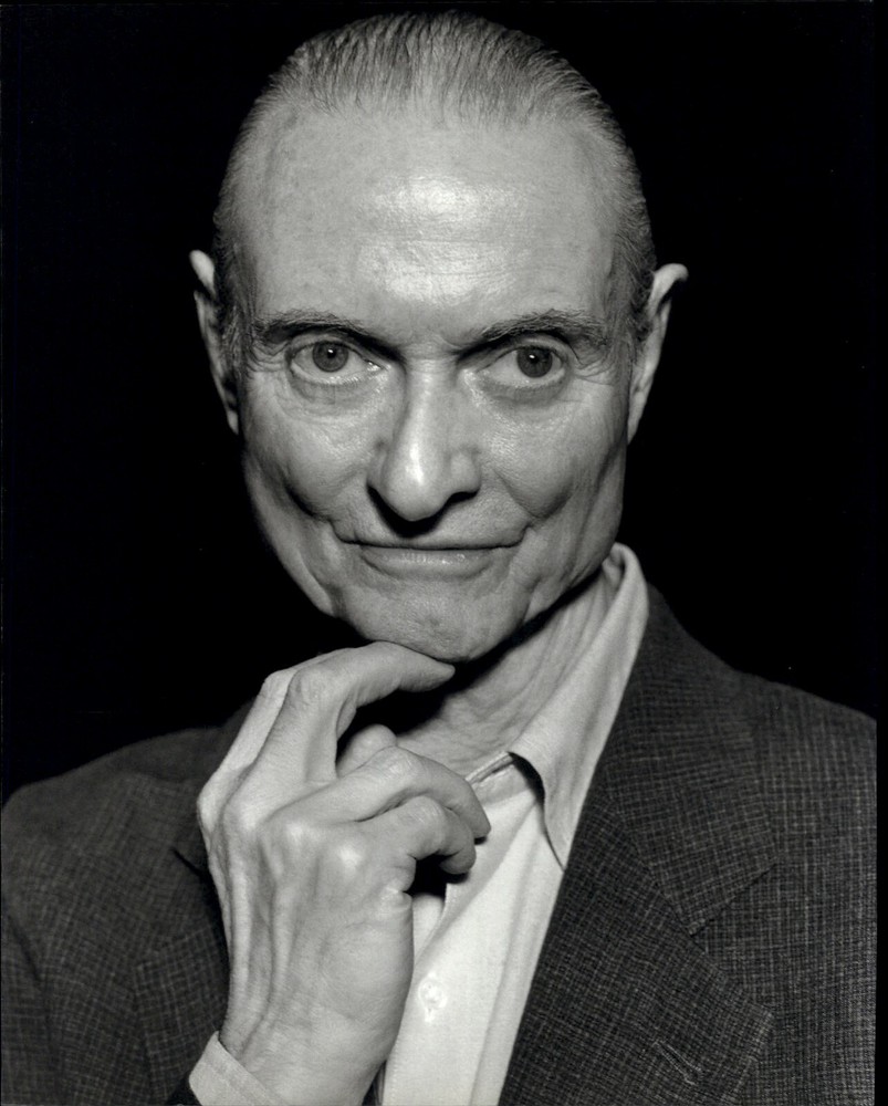1996 Herb Ritts Roy Lichtenstein Pop Artist Portrait Art Photo Engraving