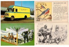 Deltiology / BOOKS AND READING AS DEPICTED BY THE PICTURE POSTCARD 1900-1950- 47