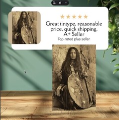 Native American Tintype Limited Edition Museum Series C00280RP