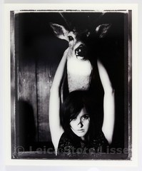 SIGNED DIBOND PICTURE » TRISH & DEER » IMAGE SHOT BY FAMOUS HELENA CHRISTENSEN