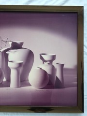 Large GREG COPELAND Fine Art Photograph SEPTEMBER STILL LIFE Flower Signed 1982