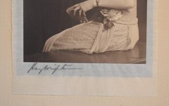 Antique Black and White Photograph of a Woman, Shot by Hay Wrightson