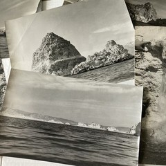 Vintage B&W Photos Pyramid Lake Nevada Landscapes Original 1950’s Lot of 16