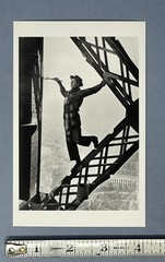Marc Riboud (1923-2016) Magnum Art Photo Print Card 4×6” Zazou Eiffel Tower