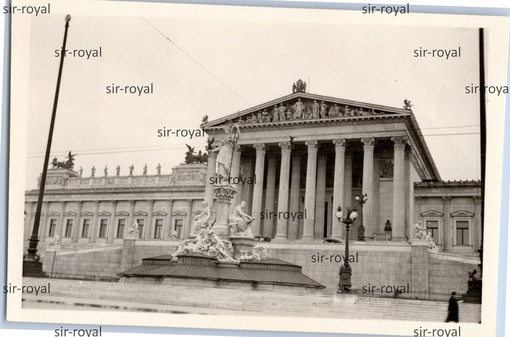 Vienna Parliament Austria Photo 9x6cm