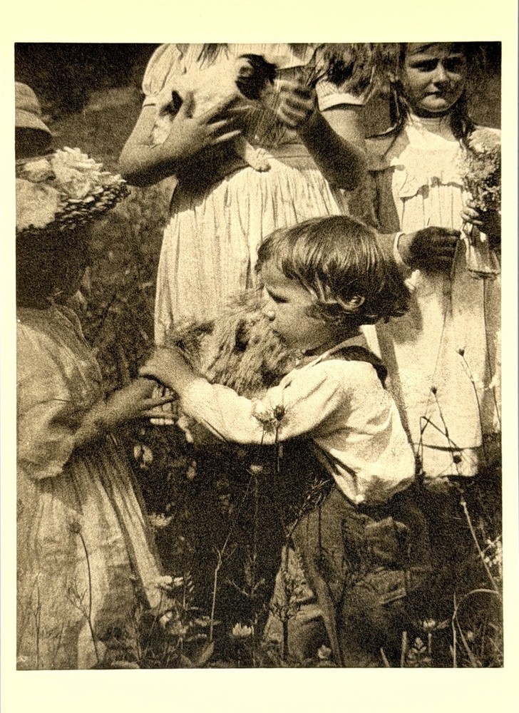 Happy Days, 1902 Fotofolio Art Print Card Photo By Gertrude Käsebier
