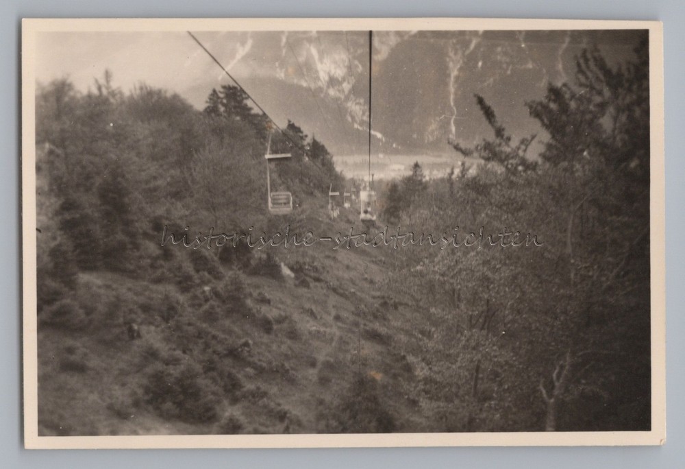 Mittenwald 1953 – Kranzberglift – Old Photo 1950s