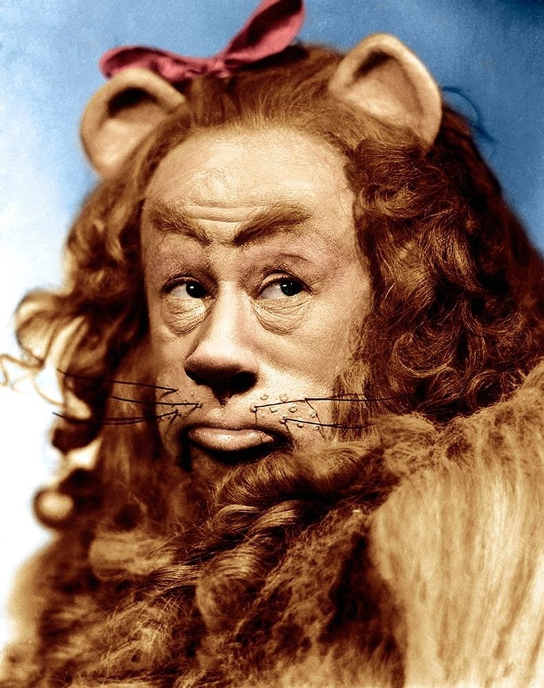 Wizard Of Oz Cowardly Lion Bert Lahr Photo 8.5×11