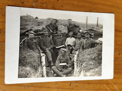 Foto Postkarte Soldaten 1.wk 1921 ww1 photo FG