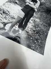 2 LARGE VINTAGE JIM MARSHALL PHOTOGRAPHS JOAN BAEZ DAVID HARRIS HAIGHT ASHBURY