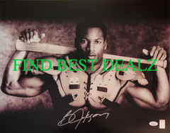 BO JACKSON-BO KNOWS FOOTBALL BASEBALL Player Signed Autograph Photo Reprint 8×10