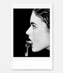 Art Model Olive Glass Instax Mini Photo Print Signed By The Artist