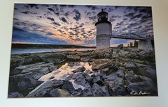 Marshall Point Lighthouse Maine Matted Fine Art Photo 8×12 in print in 12×16 mat