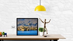Lake Titicaca Floating Toll Station, High Resolution Image, Many Formats, TV Art