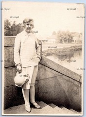 Lübeck 1929 – Pretty Woman Heddy – 1920s – Photo 8x11cm