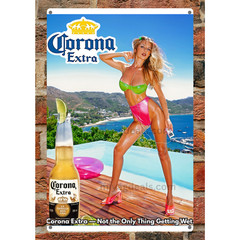Yuengling Black Beer Metal Poster Sign Sexy Girl Wall Art Man Cave Decor Read De