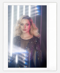 Art model Bradley Instax Wide photo print signed by artist on the back