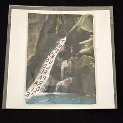Jim Goldberg Magnum Square Print 6″ x 6″ This Should Be Paradise 2013 Bleu Haiti