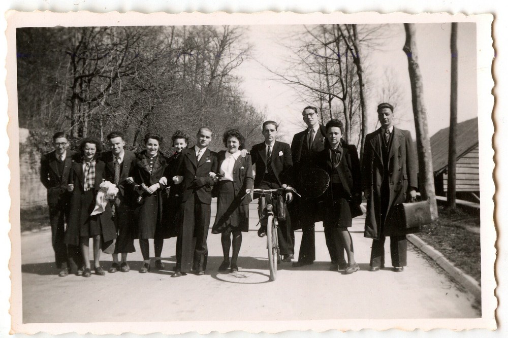Group Boys Gypsy Boardwalk Route Bike Visit Bundle 6 Photo Antique An.