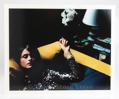 SIGNED DIBOND PICTURE » TRISH SMOKING » MADE BY TOP MODEL HELENA CHRISTENSEN