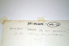 Original TITO ALVAREZ Fine Art Photograph.Signed.Carnicero.Cuban Butcher.Signed