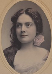 Antique Portrait Photograph of a Woman by Standiford Photos Louisville Kentucky