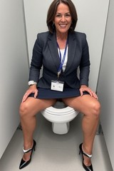 12 Pics. Office Ladies In The Washroom !! AI PHOTO 5 X 7. LAB PROCESS.LYS