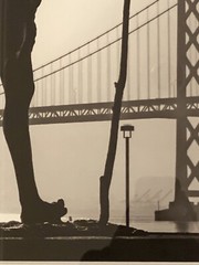 Mahatma Gandhi Walking Towards Bridge – San Francisco, Dennis Dooley Photography
