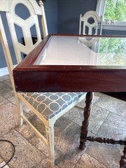 Framed Michael Kahn «On the Mooring» black-and-white photograph