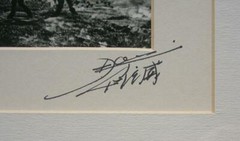 Don Hong-Oai -Original Signed Photograph 1984 -Asian Landscape w/Woman & Goat