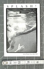 SYLVIA PLACHY (b. 1943) Group Art Show Announcement Card 1990 – Splash!