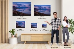Utah’s Majestic Ocean Lake: Great Salt Lake Utah Sunset Metal Aluminum Print
