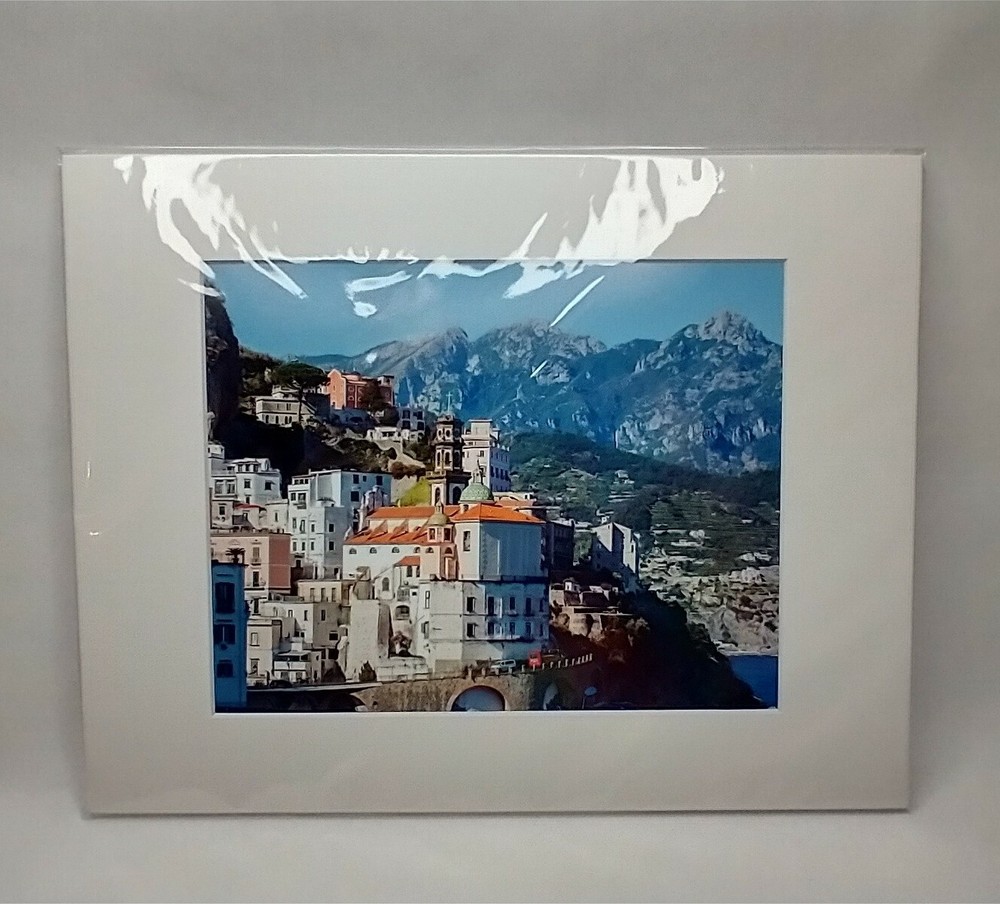 Gabriel Trejo Matted Photograph Of Italy 8 X 10 Matted to 11 X 14