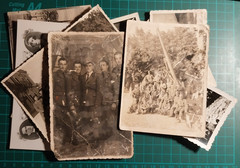 18 WW1 WW2 Mixed Soldiers Photos – Cannons ( F. 02 )