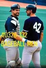 MALE PORTRAIT #0326-132 – athletes -baseball men- free shipping/usa