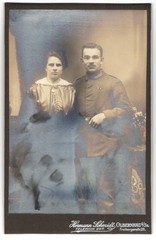 Photograph Hermann Schmidt, Olbernhau i. Sa., Freibergerstr. 28, Guards Soldier in