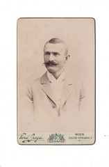 CDV Photo Male Portrait – Vienna 1890s